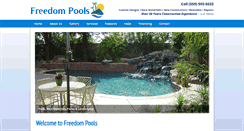 Desktop Screenshot of freedompoolsfresno.com